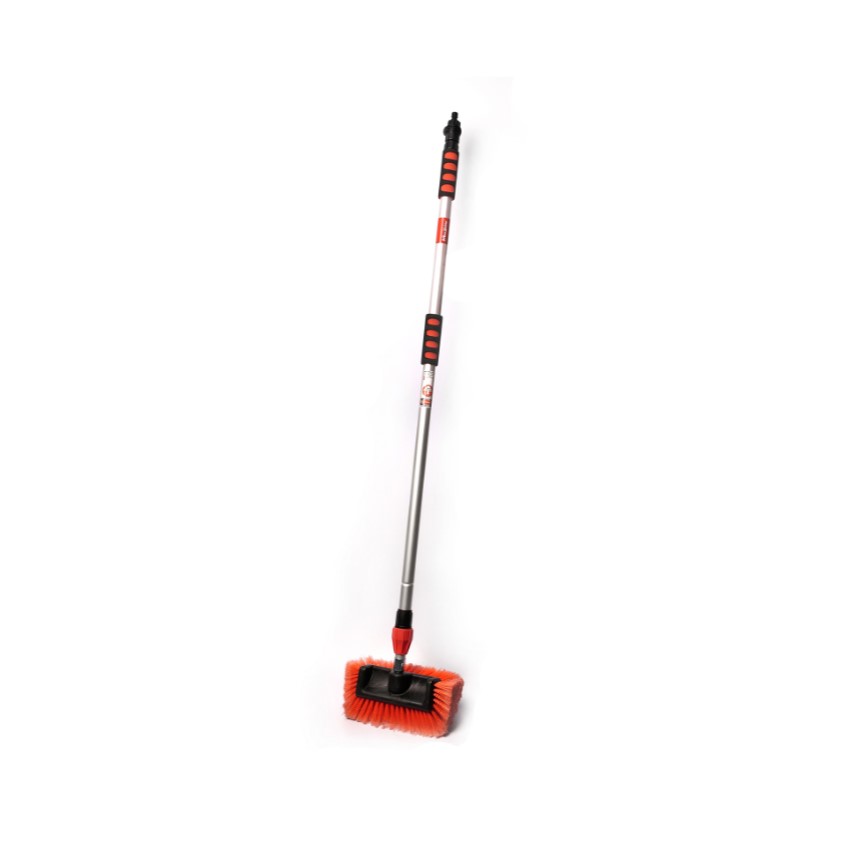 MAX SHINE FLOW WASH BRUSH AND POLE 10"