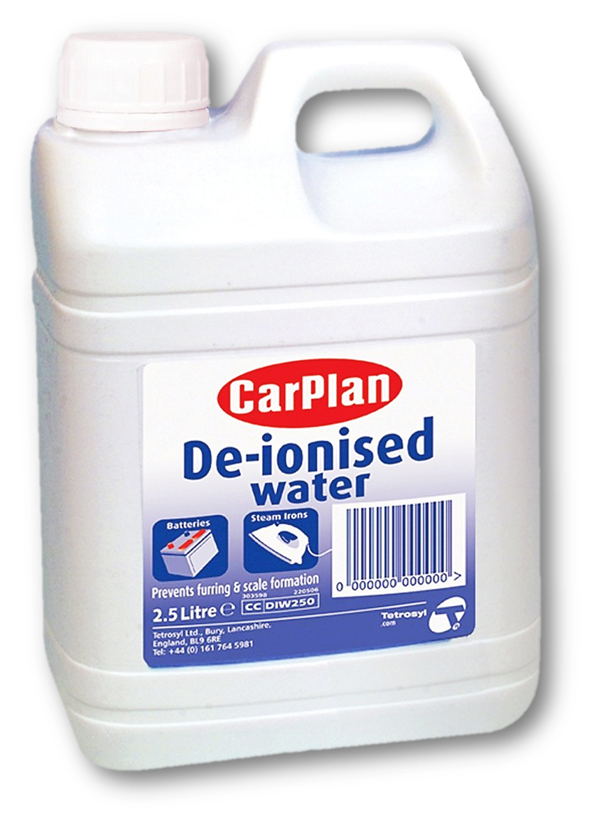 CARPLAN DE-IONISED WATER 2.5L